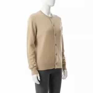 꼼데가르송 25FW 화이트하트 와펜 울 가디건 AX N065 051 2