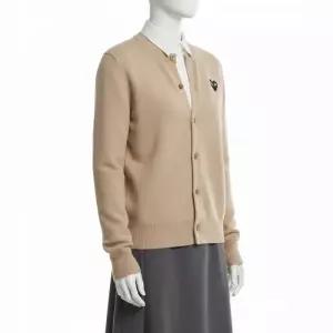 꼼데가르송 블랙 하트 와펜 울 가디건 AX N023 051 3