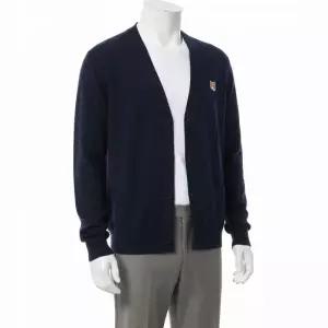 메종키츠네 폭스 헤드 패치 클래식 가디건 GU00542KT1036-NA P480