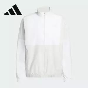 [아디다스골프] 26년 NEW JZ9420 비욘드 트위스트위브 풀집 남성 윈드브레이커