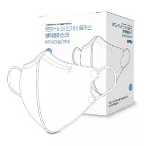 암웨이 엣모스피어 스카이 플러스 방역용마스크 KF94 대형 흰색 KF94마스크