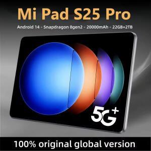 새로운 MI Pad S25 Pro 10.1인치 스냅드래곤 8 Gen 2 글로벌 16GB+1024GB 10000mAh 5G 듀얼심 WIFI HD 풀스