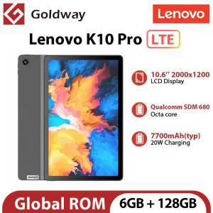 글로벌 롬 레노버 탭 K10 프로 LTE TB226X 6GB 128GB 퀄컴 SDM 680 10.6