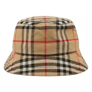 [버버리] 체크 코튼 버킷햇 아카이브 베이지 8075657 63717189
