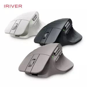 무소음 에어클릭 멀티페어링 블루투스 세미 버티컬 마우스 충전식 항균코팅 무선마우스