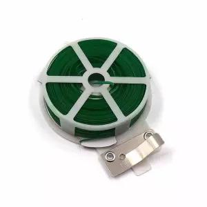 ( 50m ) 트위스트 타이 빵끈 원예용 식물 묶는 끈 50m/포장/랩핑/용/끈/리본/철사/철심/고정/묶음/장식