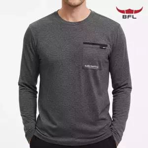 버팔로 남성 드라이핏 스판 땀흡수 등산 스포츠 긴팔 티셔츠 bfl104