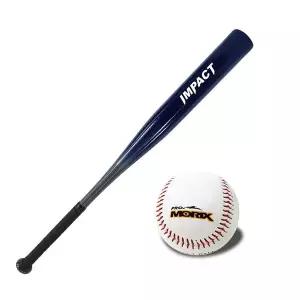 [프로모릭스] 알루미늄 야구배트 30인치(중)+야구공 어린이 초등학생 유소년 야구방망이