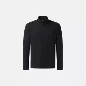 [코오롱스포츠](대구신세계) 남성 소매 하이브리드 긴팔 집업 티셔츠 JWTBM25271BLK