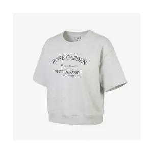 폴햄 POLHAM 여성 쿨테리 그래픽 크롭 반팔 맨투맨 PHF2TS2000 286350