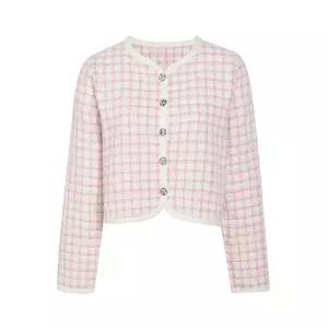 [롯데백화점]제이제이지고트 체크 트위드 홑겹 자켓 GP4N1CD481