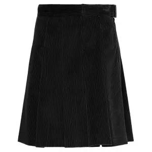 [막스마라] 주카 벨벳 미니 스커트 블랙 119577685