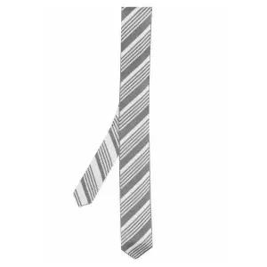 [톰브라운] 스트라이프 자카드 실크 니트 넥타이 123042468