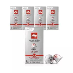 일리 네스프레소 호환 캡슐커피 클라시코 룽고 10P x 5개