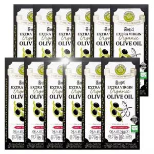 홀베리 엑스트라버진 올리브유 유기농 100% 스틱형 올리브 14포 12박스