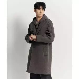 매장정품 빈폴 BEANPOLE MEN 울 후드 코트 브라운 BC5Y30C24D 660406