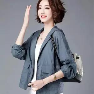 여름 여성 초경량 바람막이 방수 자켓 간절기 아우터 경량 바람막이 여름 초 등산 점퍼 가을 여성 봄