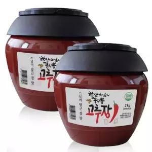 한산스님 꾸지뽕 고추장 강원도 고성 꾸지뽕 사찰식 전통 발효 찌개 국 만능 장 양념장 비빔장 고추장 4kg