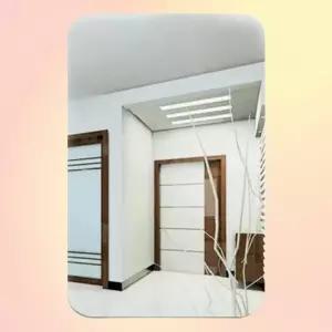 [제이제이컴퍼니] 부착 안전거울 가벼운 아크릴 거울 옷장 현관 아이방