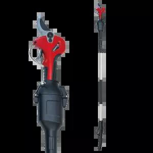 화신금속 충전식 전지가위 S-3000 + 전용 장대 (세트) 전동가위 나무 절단