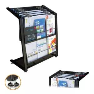 진열대 거치대 잡지꽂이 신문 전단지 카다로그 팜플렛