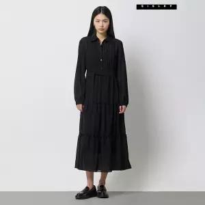 시슬리 하트핀 핀턱 티어드 원피스 SAOP01511 661961