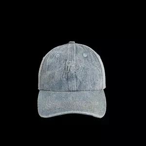 STUSSY LP 데님 스트랩백 캡 모자 1311208