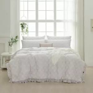 프릴 60수 아사 순면100 워싱 차렵이불 패드세트 Q