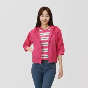 [PAT 여성] 체크배색 점퍼_QK41301