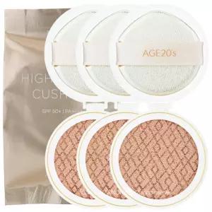 에이지투웨니스 실크 하이 커버 쿠션 23호 리필 x3개