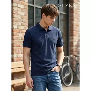 [올젠]면 100 캐주얼 카라 티셔츠 (ZOE2TT1307)