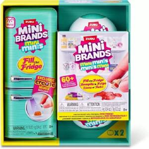 브랜드 볼 미니 냉장고 트렌디 블라인드 박스 장난감 세트 멋진 인형집 장면 놀이 가능한 생일 선물