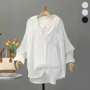 [모노시크] 블레안 데일리 원포켓 후드 셔츠_MNBS659