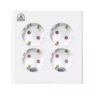 위너스 결로방지 매입 콘센트 4구