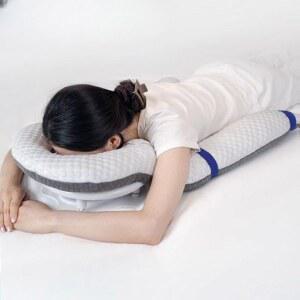 망막베개 그레이 쿠션 34 54cm 낮잠베개 가슴 높이
