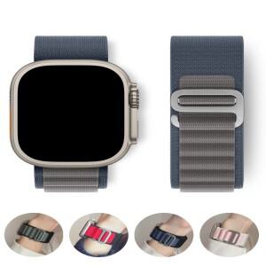 애플 워치용 알파인 루프 스트랩, 울트라 2 밴드, 49mm, 아이워치 시리즈 10 SE, 9, 8, 7, 6, 5, 4 팔찌
