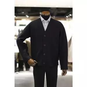 [갤러리아] [BON] 포켓 디테일 플리츠 버튼 가디건_BN4SSW821BK