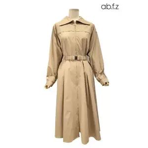 [롯데백화점]abfz 벨티드 지퍼 디테일 롱 원피스 APA5QO01G