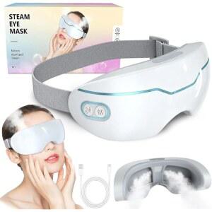 잠자는 남성을 위한 수면 마스크 눈 마사지기 빠른 난방 눈찜질기 다크서클을 2단계 조절식 스마트 온냉찜