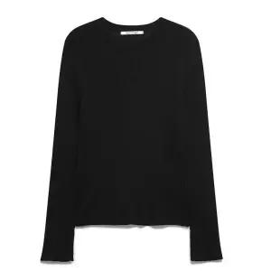 백화점 나이스클랍 리브드 니트 풀오버 N261PWK217