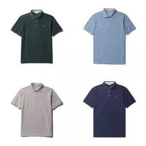 [올젠](하남점)Cool Biz 솔리드 코튼 반팔 카라티셔츠 7종택1 TT1304F