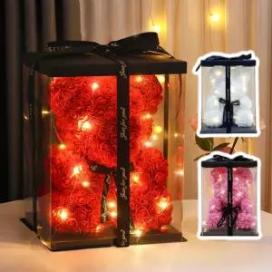 빛나는 로즈베어 장미곰돌이 곰돌이꽃 인테리어 꾸미기 선물용