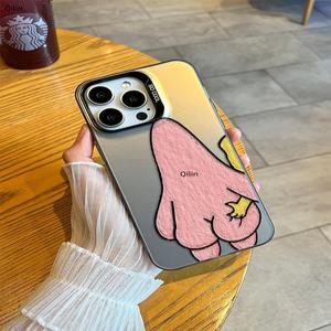 네모바지 스폰지밥 스펀지밥 뚱이 엉덩이 커플 아이폰 케이스 프로 맥스 16e 15 전기종