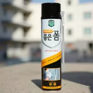 수성 연질 폼 우레탄 난열 단열 충진 내화 스프레이 일회용