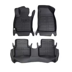 제네시스DH 4륜 블랙 카매트 자동차 차 바닥 발 매트-WD44AED