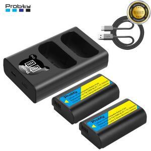 Probty DMW-BLJ31 DMW 배터리 및 LCD USB 듀얼 충전기 파나소닉 LUMIX S1 S 시리즈 미러리스 카메라용