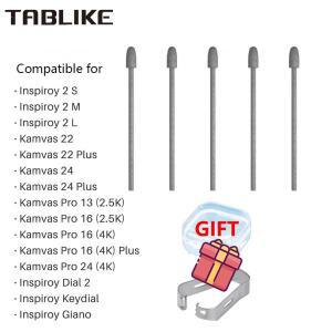 TABLIKE PN06F 펠트 펜촉 Huion 디지털 드로잉 펜 PW550,PW550S, PW600, 그래픽 태블릿용 표준 교체