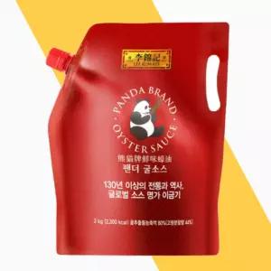 오뚜기 이금기 팬더 굴소스 스파우트 2kg 대용량 굴소스