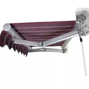 접이식 어닝 수동 그늘막 차양막 카페 야외 옥상