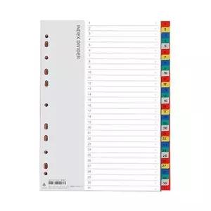 문화 인덱스 A693-7 31분류 PP A4 (10개입) 문서파일 정리도구 문서보관